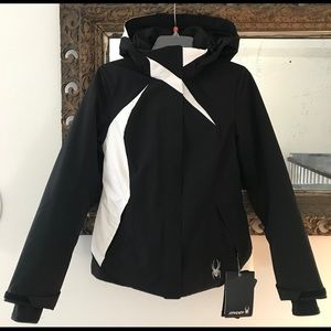 Spyder Women’s Siren Xt.L Jacket Black & White 8